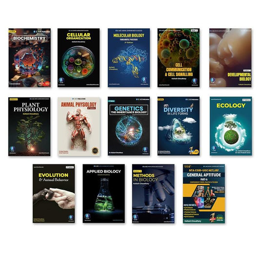 CSIR NET Life Science Books - Complete Study Materials with Theory & Practice Notes (14 Book Set) | Concept Books for NTA CSIR UGC NET/JRF, GATE Bioscience Examinations