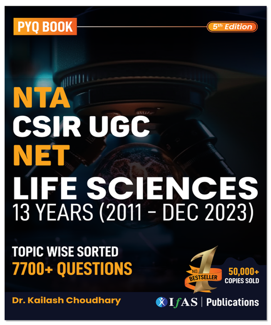 CSIR NET Life Science Topic Wise  Previous Year Sorted Questions Paper (2001 - 2023)