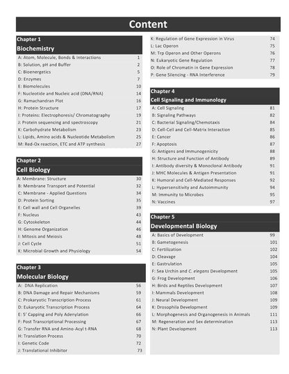 CSIR NET Applied & Objective Life Science [Section B & C] - Life Science Books for CSIR UGC NET, GATE, DBT, ICMR Exams - PYQs MCQ Questions with Answers