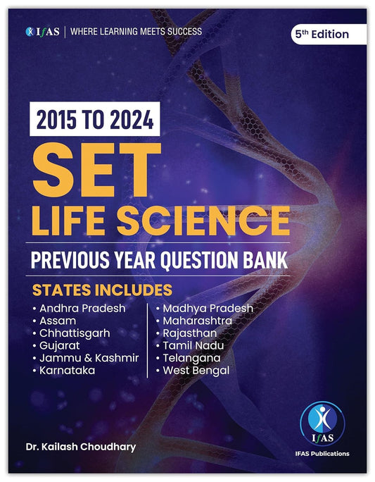 SET Life Science Previous Year Questions Book (2015-2024) All Set’s Previous Year Papers
