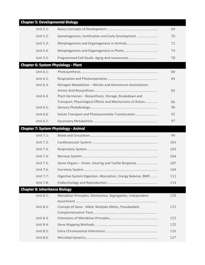GJ SET Life Science PYQ Book 2025 Previous Year Solved Papers with 3 Mock Test Topic wise Sorted with Detailed Solutions