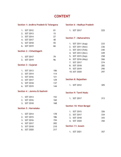 SET Life Science Previous Year Questions Book (2015-2024) All Set’s Previous Year Papers