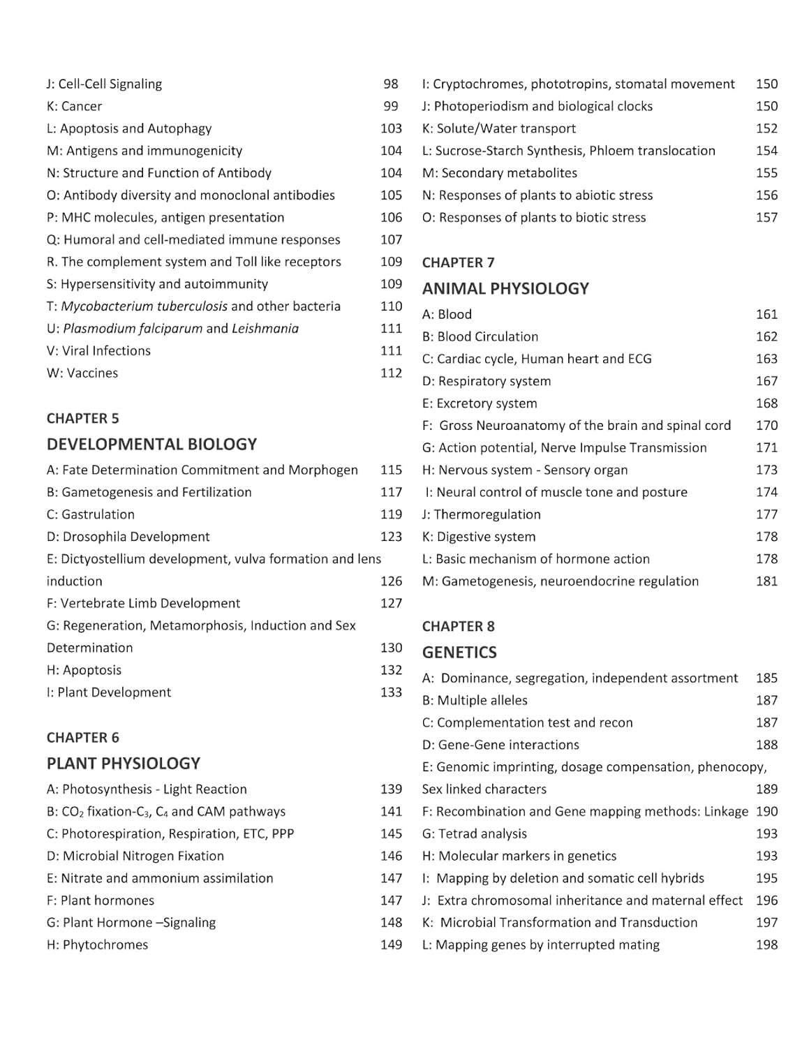 CSIR NET Applied & Objective Life Science [Section B & C] - Life Science Books for CSIR UGC NET, GATE, DBT, ICMR Exams - PYQs MCQ Questions with Answers