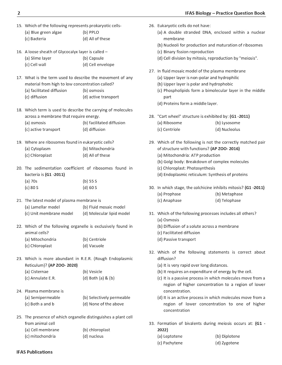 RPSC Biology Practice Question Book (Botany & Zoology) for MPPSC, UPHESC Topic wise sorted Solved Papers | Book For Assistant Professor RPSC Biology Exam