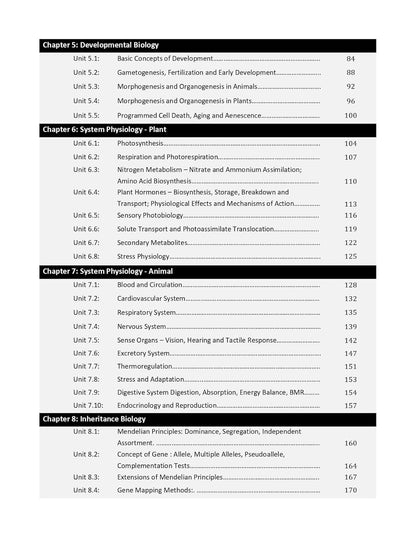 MP SET Life Science PYQ Book 2025 Previous Year Solved Papers Topic wise Sorted with Detailed Solutions