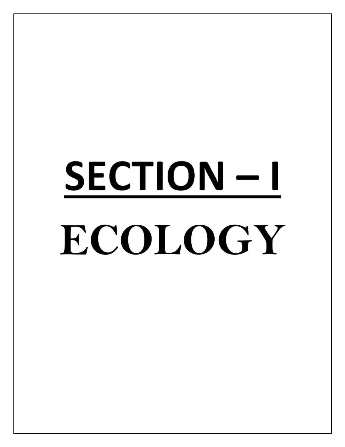 GATE Ecology and Evolution PYQ Book 2026 Previous Year Solved Papers (2014 to 2024) Topic Wise Sorted with Detailed Solutions