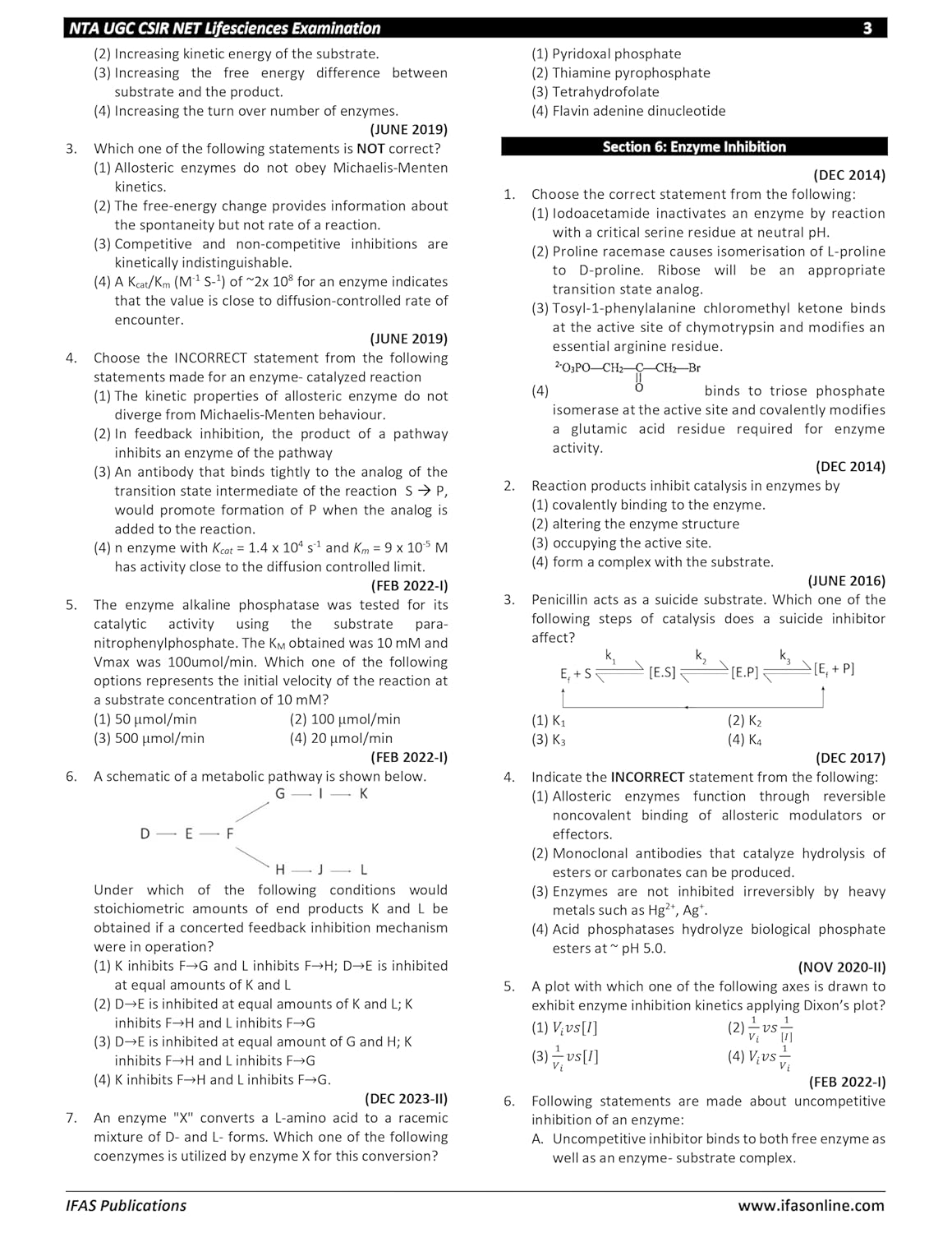 CSIR NET Life Science PYQ Book Previous Year Solved Papers with Detail ...