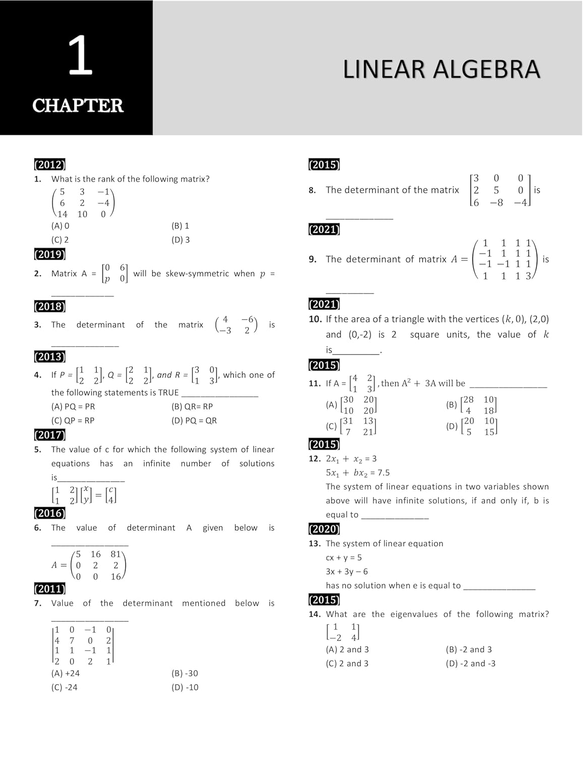 GATE Biotechnology PYQ Book 2026 Previous Year Solved Papers (2000 to 2025) Topic Wise Sorted with Detailed Solutions