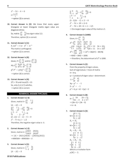 GATE Biotechnology Practice Questions Book 2026 1500+ Chapterwise sorted Most Probable Questions with Detailed Solutions