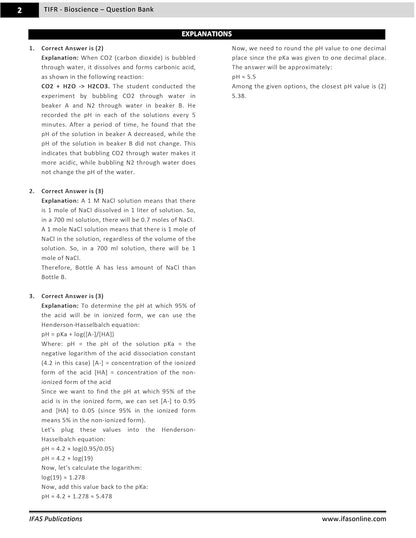 TIFR Biology (JGEEBILS Biological Science) Topic Wise Sorted Previous Year Questions Papers with Answers and Detailed Solutions | Useful for IIT JAM, GAT-B, CUET-PG, CSIR NET & GATE Examinations