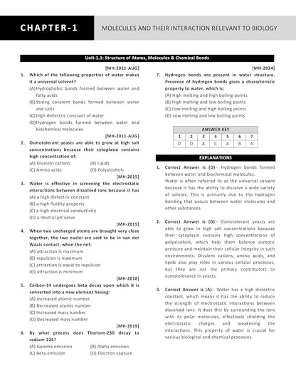 MH SET Life Science PYQ Book 2026 Previous Year Solved Papers with 3 Mock Test Topic wise Sorted with Detailed Solutions