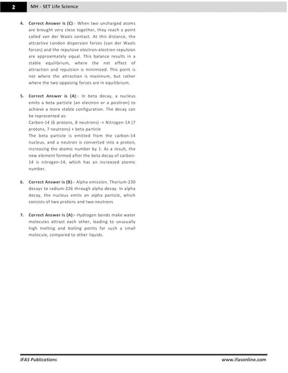 MH SET Life Science PYQ Book 2026 Previous Year Solved Papers with 3 Mock Test Topic wise Sorted with Detailed Solutions
