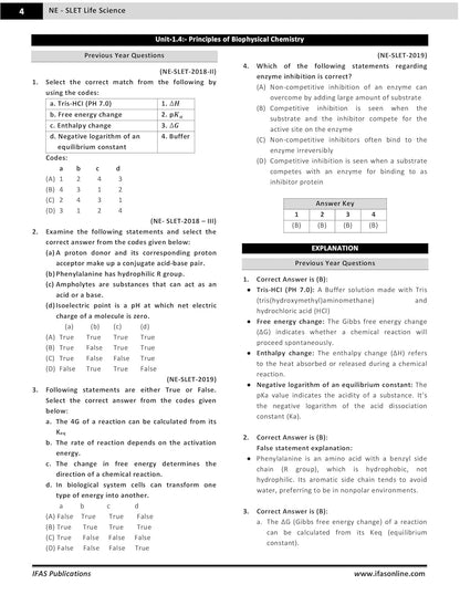 NE-SLET Life Science PYQ Book 2025 Previous Year Solved Papers (2018-2025) with 3 Mock Test Topic wise Sorted with Detailed Solutions