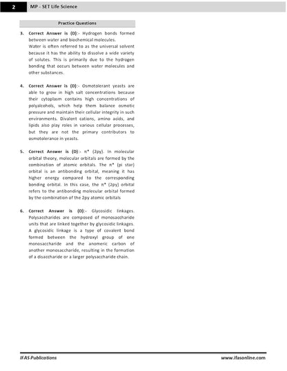MP SET Life Science PYQ Book 2025 Previous Year Solved Papers Topic wise Sorted with Detailed Solutions