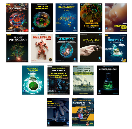 CSIR NET Life Science Books - Complete Study Materials with Theory & Practice Notes (14 Book Set) | Concept Books for NTA CSIR UGC NET/JRF, GATE Bioscience Examinations