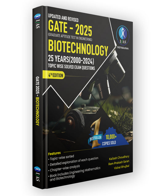 GATE Biotechnology Previous Year Solved Paper for 2025