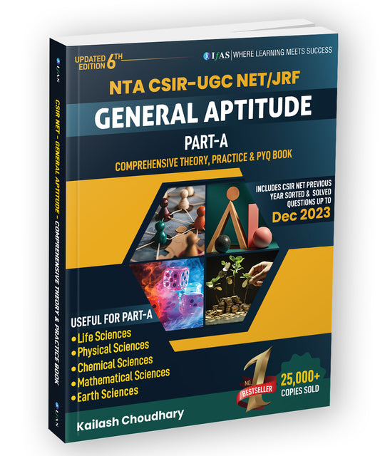 CSIR NET General Aptitude (Part A) Book 2024