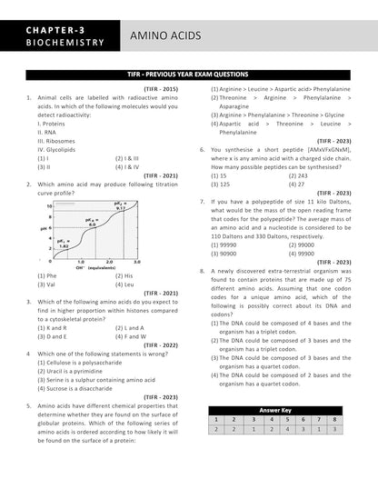 BARC OCES Bioscience Book 2025 Contains 1500+ Topic wise Sorted Most Probable Question with detailed Solutions